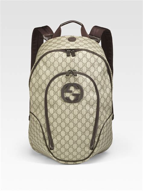 tan gucci looking backpack|gucci backpacks.